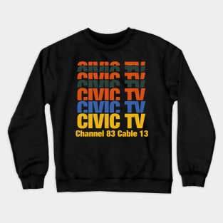 Civic tv Crewneck Sweatshirt
